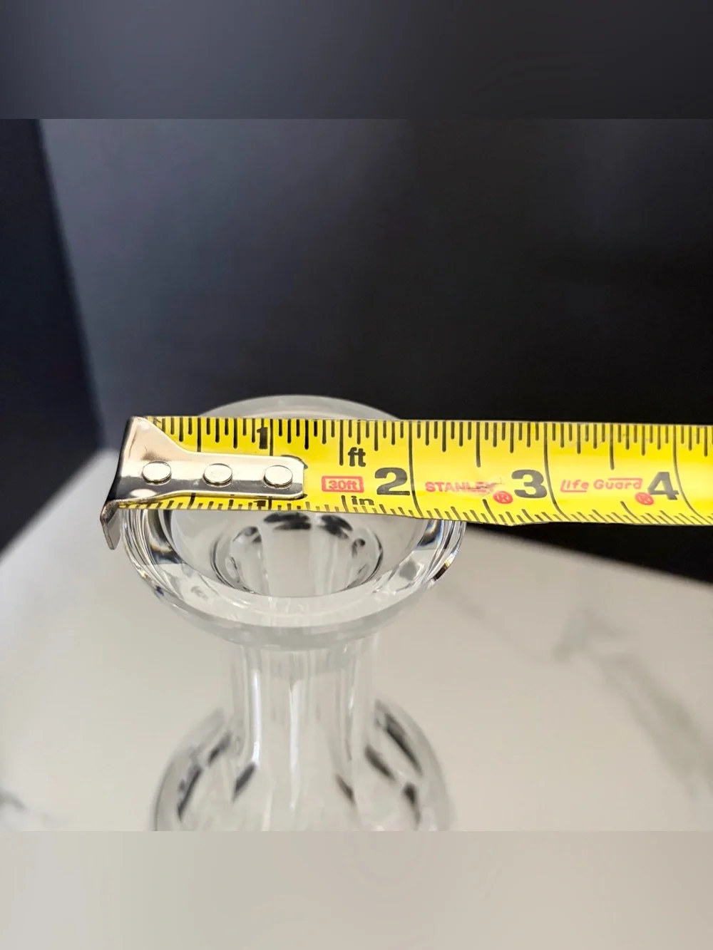 Tall Lismore Decanter with Stopper by Waterford Crystal